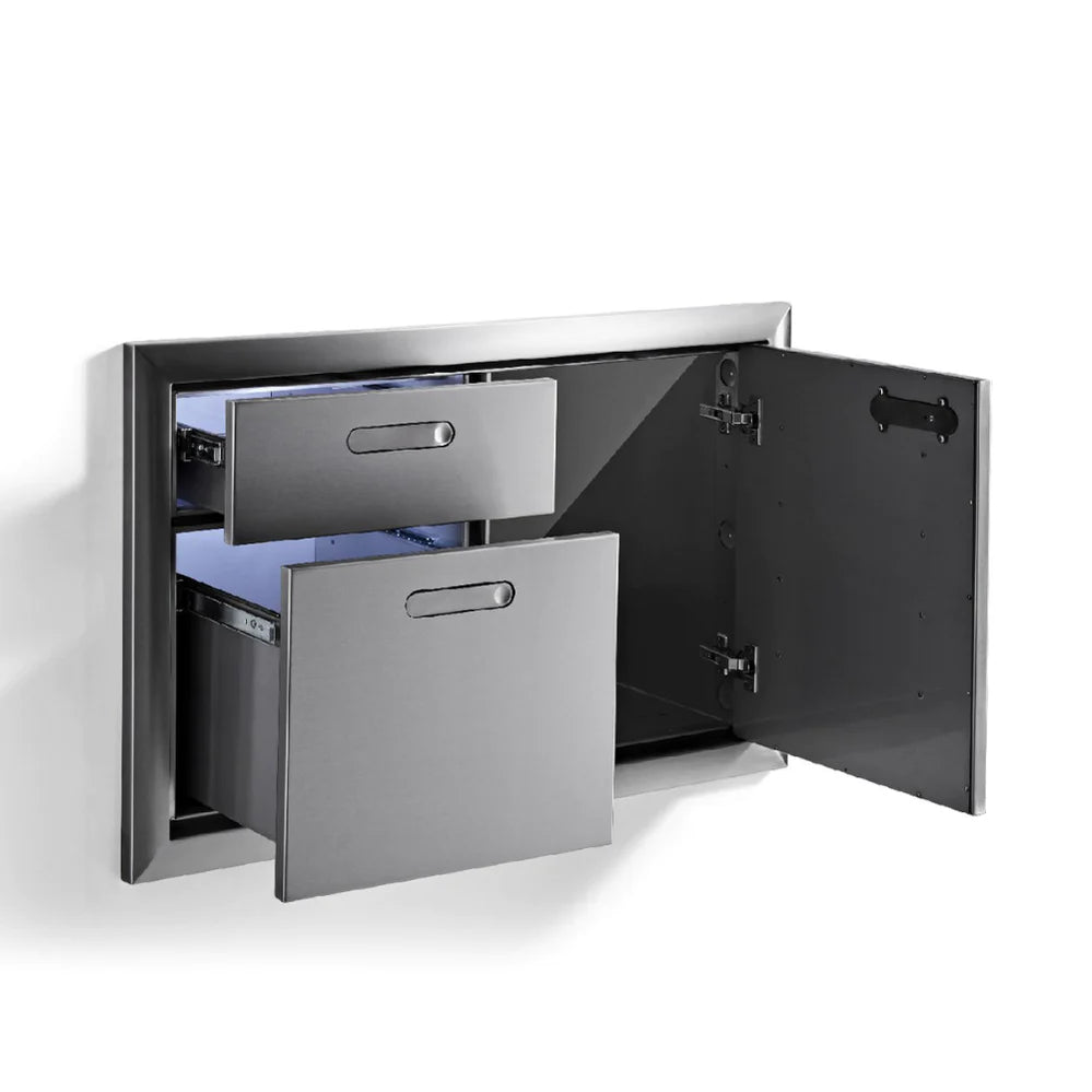 Lynx 36-Inch Ventana Door Drawer Combination