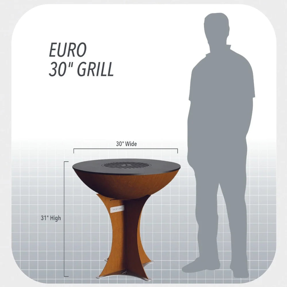 Arteflame Classic 30" Grill - Tall Euro Base