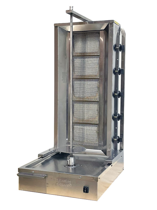 Shawarma Machine Commercial Vertical Broiler 5 Burners